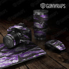 Universal Sheet Vietnam Tiger Stripe Gear Skin Vinyl Wrap Vietnam Tiger Stripe Purple Tiger Gear Skin Vinyl Wrap