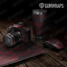 Universal Sheet Vietnam Tiger Stripe Gear Skin Vinyl Wrap Vietnam Tiger Stripe Vampire Red Gear Skin Vinyl Wrap