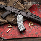 AK-47 Mag Prym1 OS Light Gray Gun Skin Vinyl Wrap