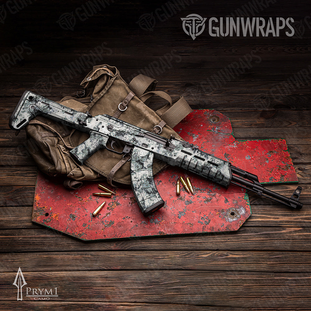 AK-47 Prym1 Boulder Ice Gun Skin Vinyl Wrap
