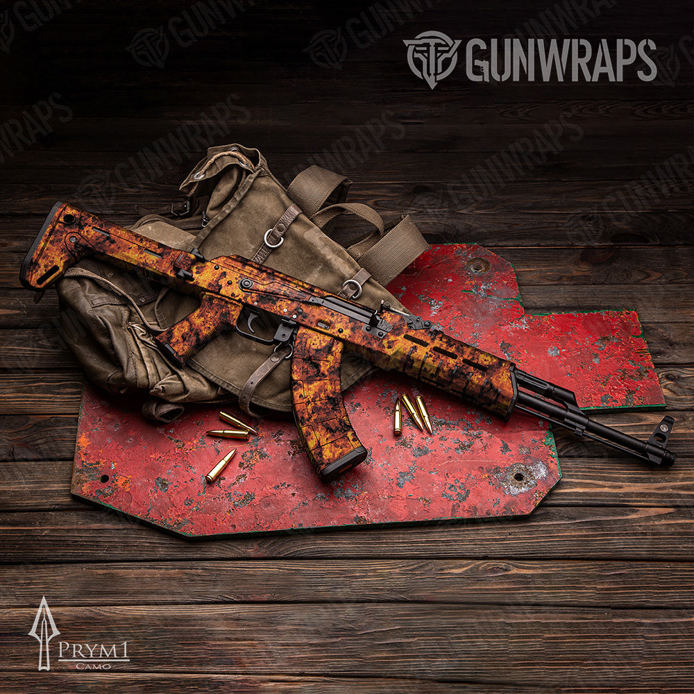 AK-47 Prym1 Boulder Inferno Gun Skin Vinyl Wrap