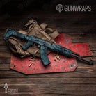 AK-47 Prym1 Camo Black Tip Gun Skin Vinyl Wrap