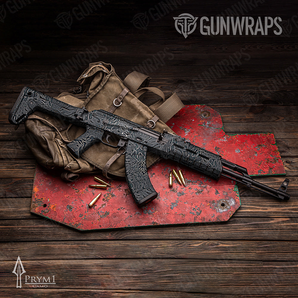 AK-47 Prym1 Camo Eclipse Gun Skin Vinyl Wrap