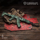 AK-47 Prym1 Camo Jade Gun Skin Vinyl Wrap