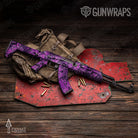 AK-47 Prym1 Camo Pink Blast Gun Skin Vinyl Wrap