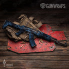 AK-47 Prym1 Camo River Gun Skin Vinyl Wrap