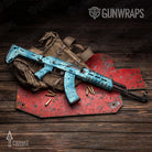 AK-47 Prym1 Camo Sea Foam Gun Skin Vinyl Wrap