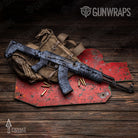 AK-47 Prym1 Camo Smoke Gun Skin Vinyl Wrap