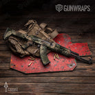 AK-47 Prym1 Camo Throw Back Gun Skin Vinyl Wrap