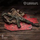 AK-47 Prym1 Camo Woodlands Gun Skin Vinyl Wrap