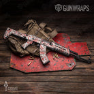 AK-47 Prym1 OS Salmon Gun Skin Vinyl Wrap