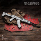 AK-47 Prym1 OS White Gun Skin Vinyl Wrap