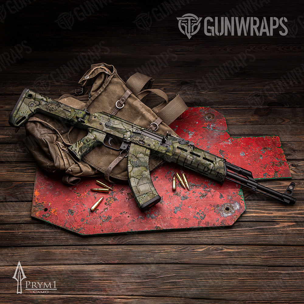AK-47 Prym1 Stream Natural Gun Skin Vinyl Wrap