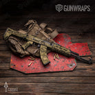 AK-47 Prym1 Stream Sepia Gun Skin Vinyl Wrap