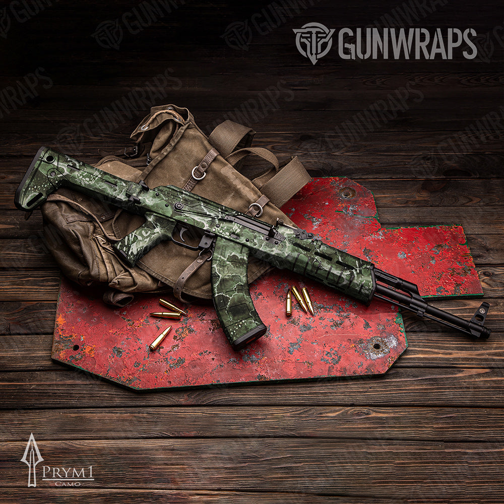AK-47 Prym1 Stream Watercress Gun Skin Vinyl Wrap