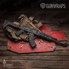 AK-47 Prym1 Timber Hole Prym1 Timber Hole Gray Gun Skin Vinyl Wrap