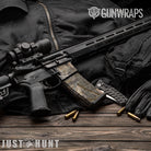 Just Hunt Deceptive Camo Regular AR-15 Mag & Mag Well Gun Skin Vinyl Wrap