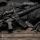 AR-15 Mag Prym1 Camo Black Out Gun Skin Vinyl Wrap