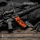 AR-15 Mag Prym1 Camo Blaze Orange Gun Skin Vinyl Wrap