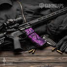 AR-15 Mag Prym1 Camo Pink Blast Gun Skin Vinyl Wrap