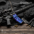 AR-15 Mag Prym1 Camo Purple Tang Gun Skin Vinyl Wrap