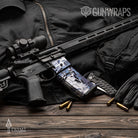 AR-15 Mag Prym1 Camo Sleet Gun Skin Vinyl Wrap