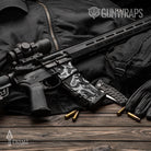 AR-15 Mag Prym1 OS Black Gun Skin Vinyl Wrap