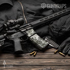 AR-15 Mag Prym1 Stream Shale Gun Skin Vinyl Wrap