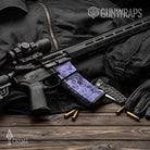 AR-15 Mag Prym1 Stream Violet Gun Skin Vinyl Wrap