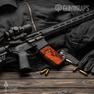 AR-15 Mag Prym1 Camo Blaze Orange Gun Skin Vinyl Wrap