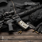 AR-15 Mag Prym1 OS Brown Gun Skin Vinyl Wrap
