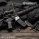 Just Hunt Great White North AR-15 Mag Well Gun Skin Vinyl Wrap