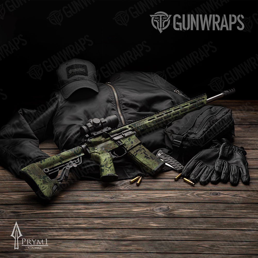 AR-15 Prym1 Camo Ambush Gun Skin Vinyl Wrap
