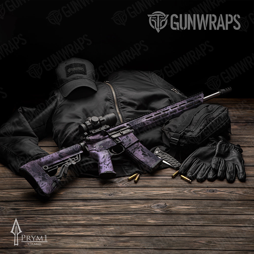 AR-15 Prym1 Camo Bay Gun Skin Vinyl Wrap