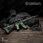 AR-15 Prym1 Camo Jade Gun Skin Vinyl Wrap