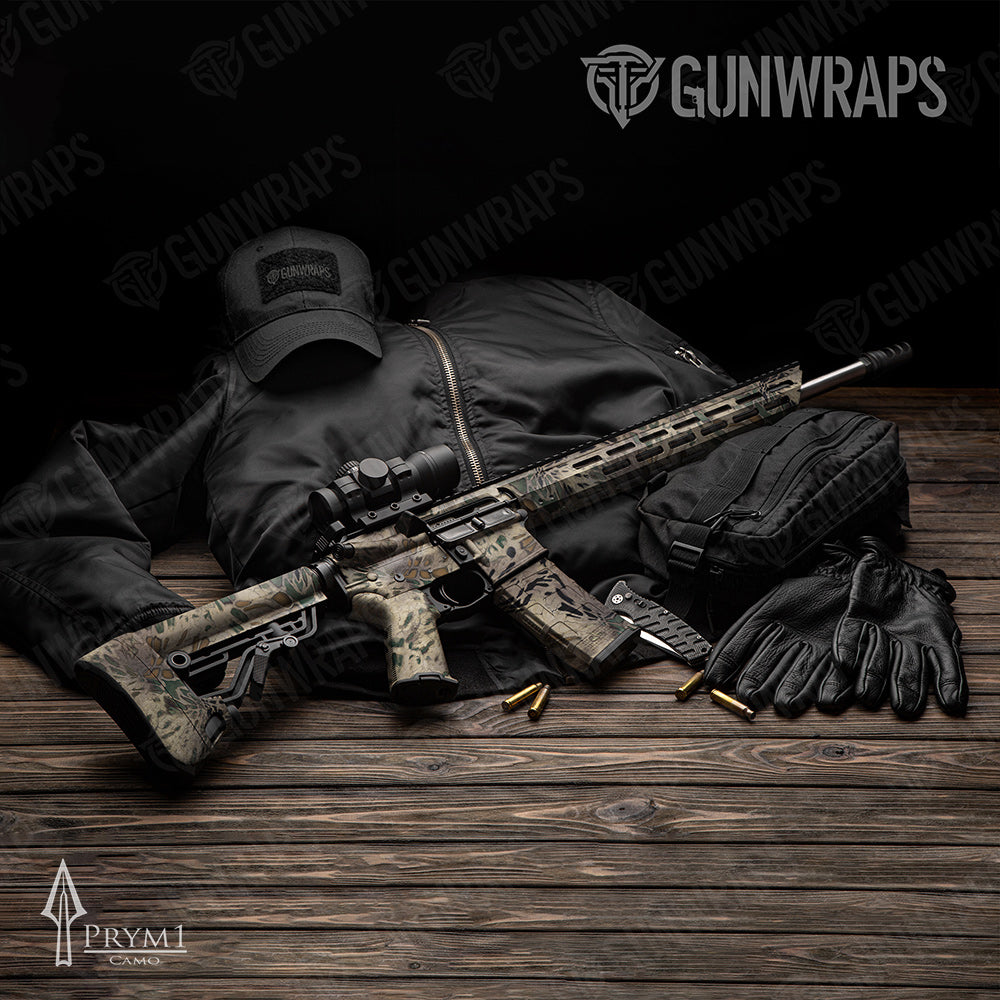 AR-15 Prym1 Camo MP Gun Skin Vinyl Wrap