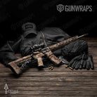 AR-15 Prym1 Camo Sand Storm Gun Skin Vinyl Wrap