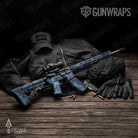 AR-15 Prym1 Camo Stone Gun Skin Vinyl Wrap