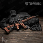 AR-15 Prym1 Stream Orangeade Gun Skin Vinyl Wrap