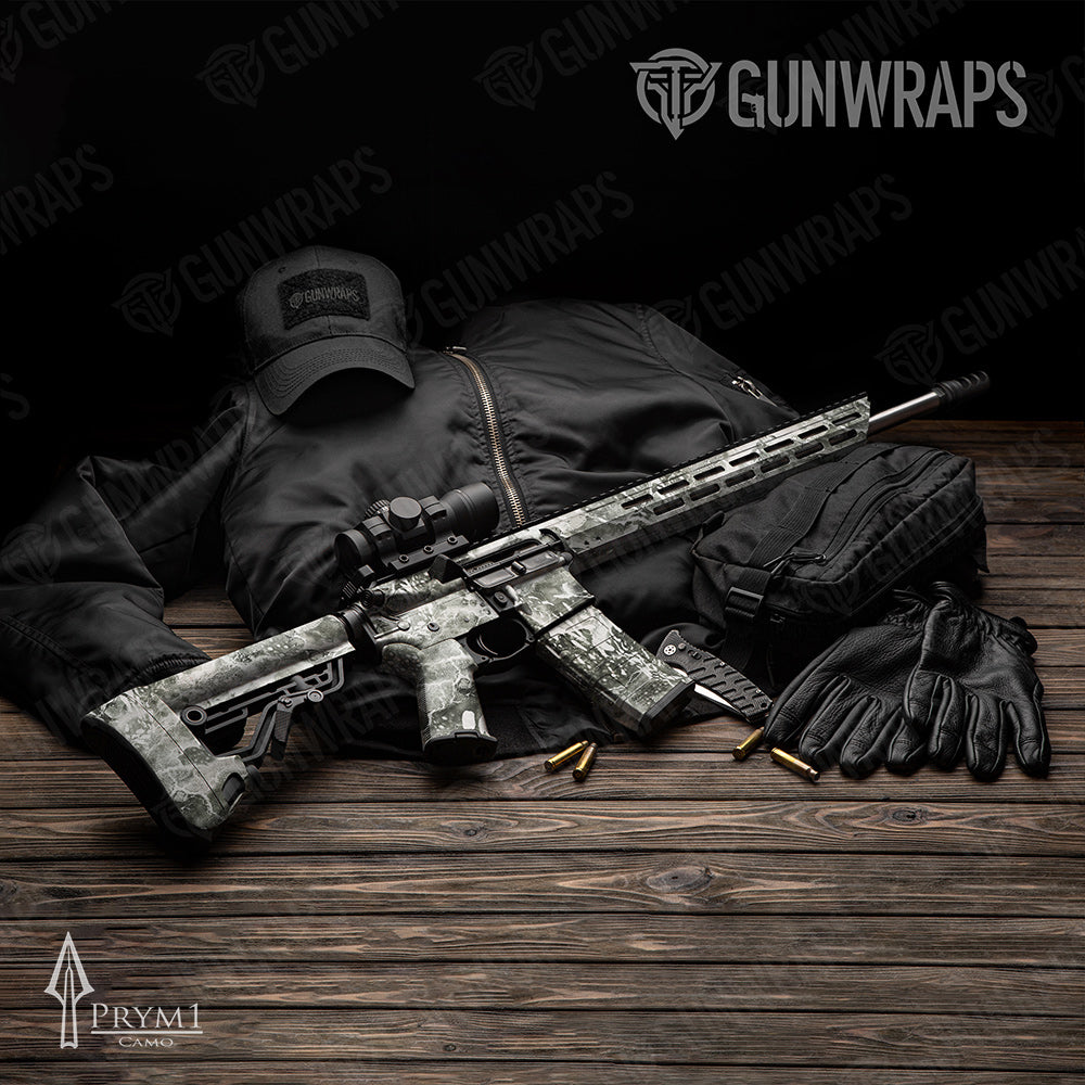 AR-15 Prym1 Stream Shale Gun Skin Vinyl Wrap