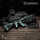 AR-15 Prym1 Stream Tidepool Gun Skin Vinyl Wrap