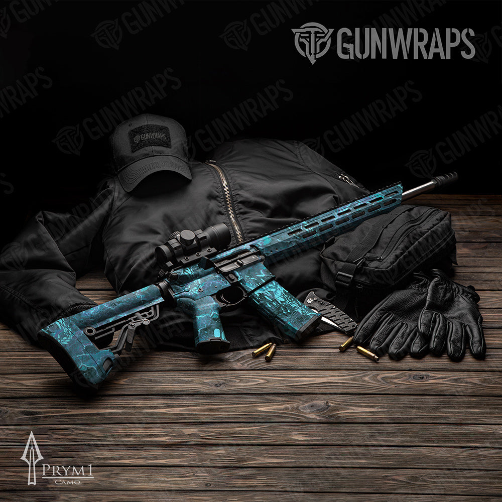 AR-15 Prym1 Stream Torrent Gun Skin Vinyl Wrap