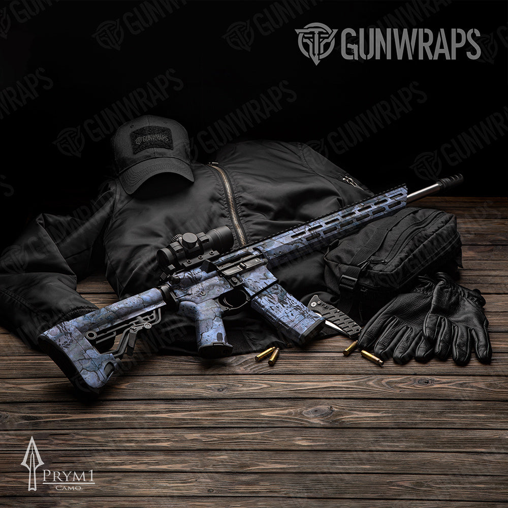 AR-15 Prym1 Stream Twilight Gun Skin Vinyl Wrap