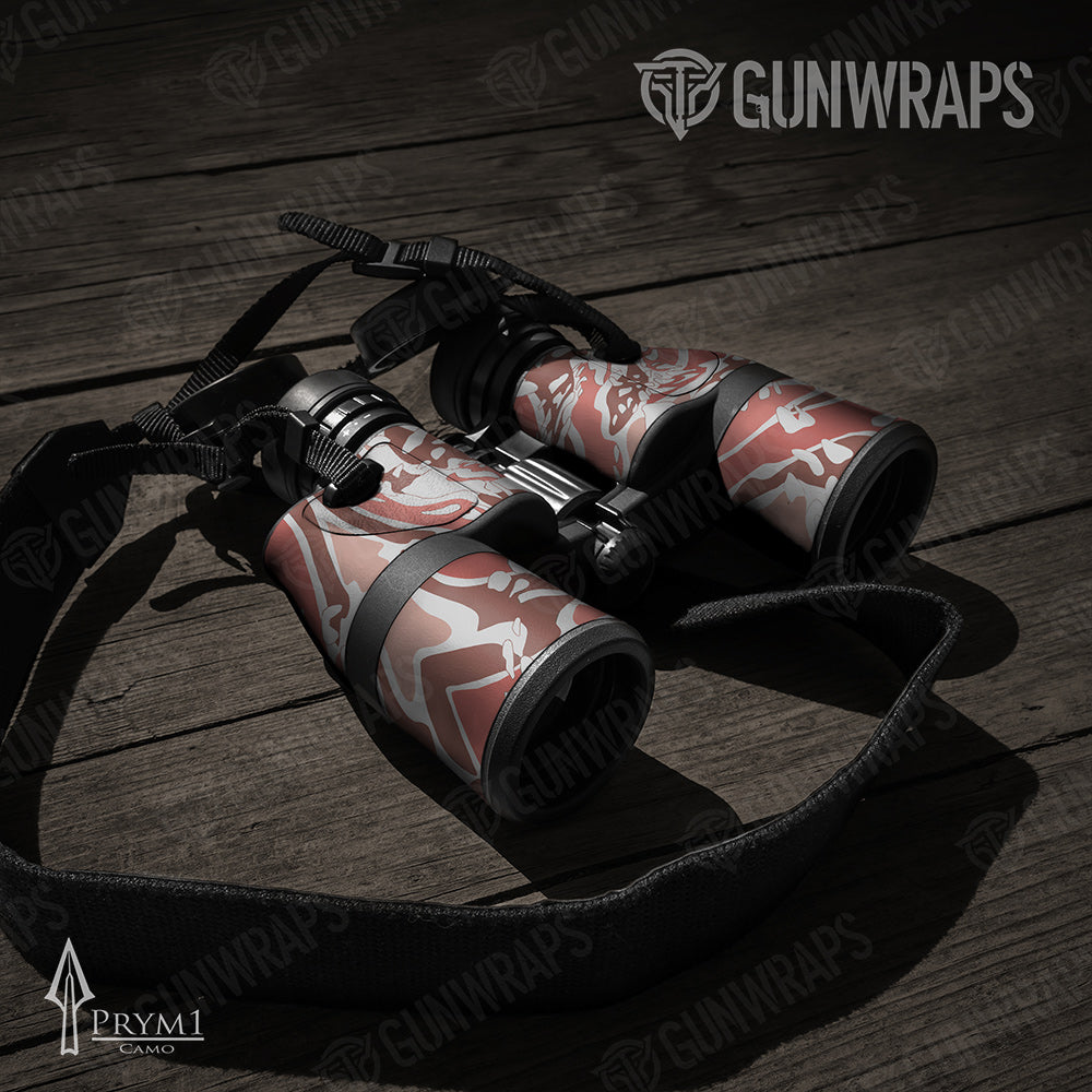 Binocular Prym1 OS Salmon Gun Skin Vinyl Wrap