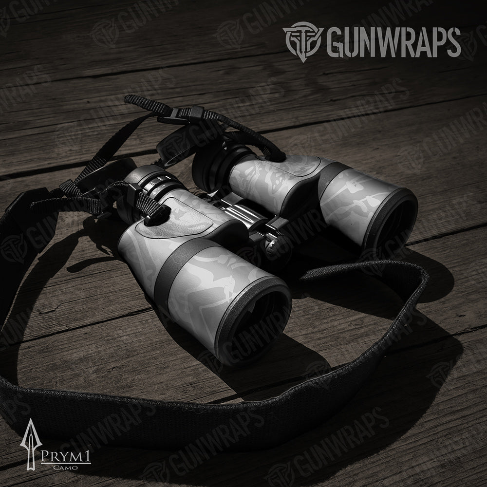 Binocular Prym1 OS White Gun Skin Vinyl Wrap