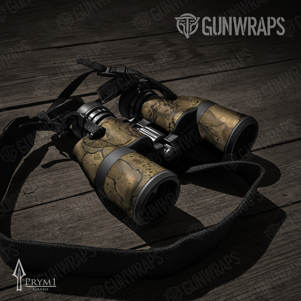 Binocular Prym1 Stream Sepia Gun Skin Vinyl Wrap