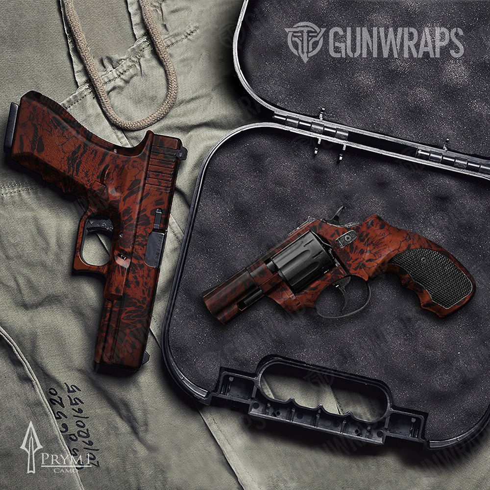 Handgun Prym1 Camo Ember Gun Skin Vinyl Wrap