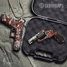 Handgun Prym1 Camo Fire and Ice Gun Skin Vinyl Wrap