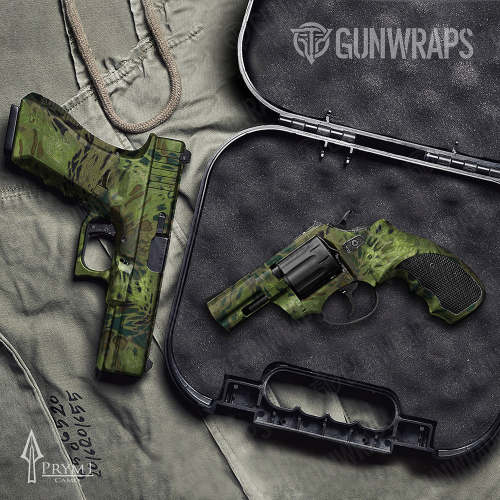 Handgun Prym1 Camo Jungle Gun Skin Vinyl Wrap