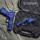 Handgun Prym1 Camo Purple Tang Gun Skin Vinyl Wrap